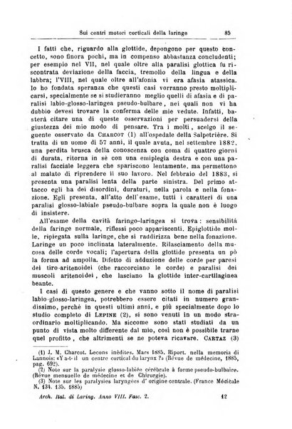 Archivii italiani di laringologia periodico trimestrale