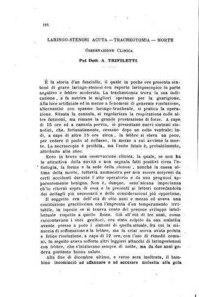 Archivii italiani di laringologia periodico trimestrale