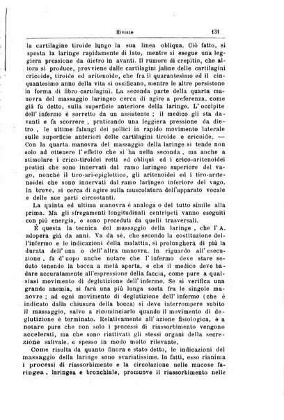 Archivii italiani di laringologia periodico trimestrale