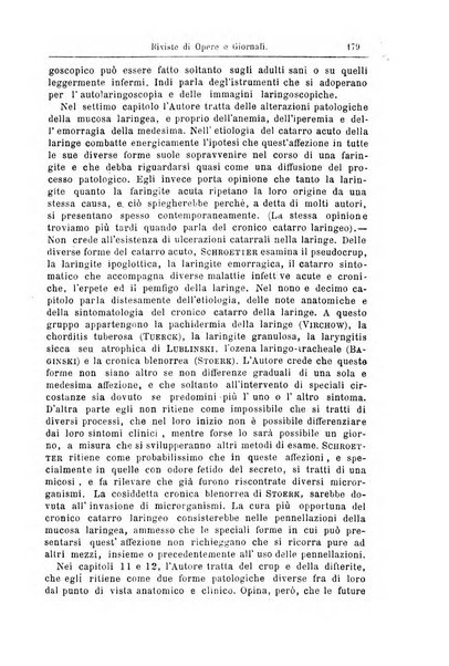 Archivii italiani di laringologia periodico trimestrale