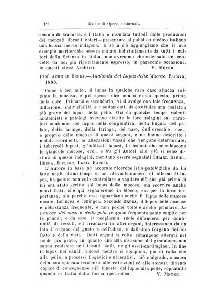 Archivii italiani di laringologia periodico trimestrale