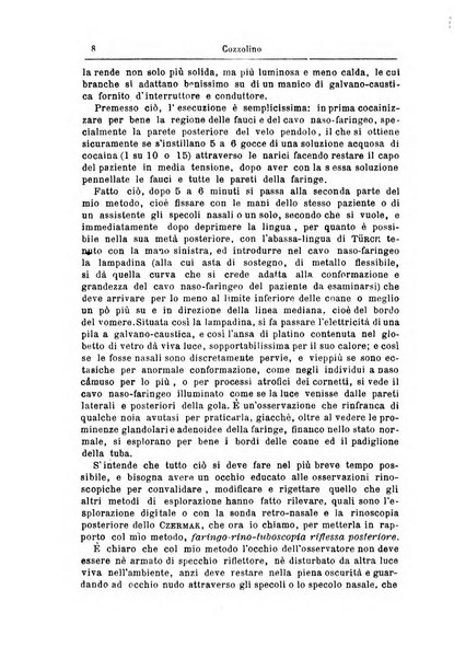 Archivii italiani di laringologia periodico trimestrale