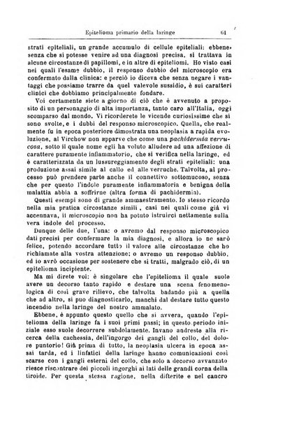 Archivii italiani di laringologia periodico trimestrale