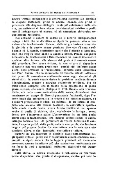 Archivii italiani di laringologia periodico trimestrale