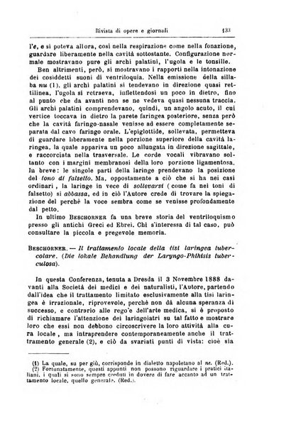 Archivii italiani di laringologia periodico trimestrale