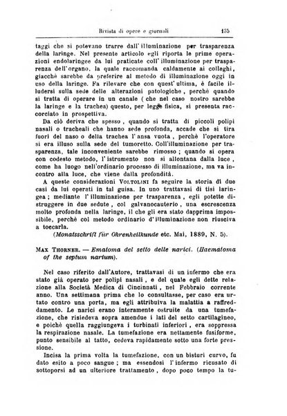 Archivii italiani di laringologia periodico trimestrale