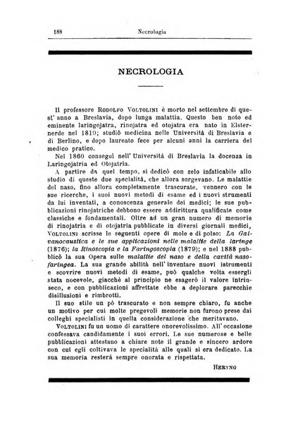 Archivii italiani di laringologia periodico trimestrale