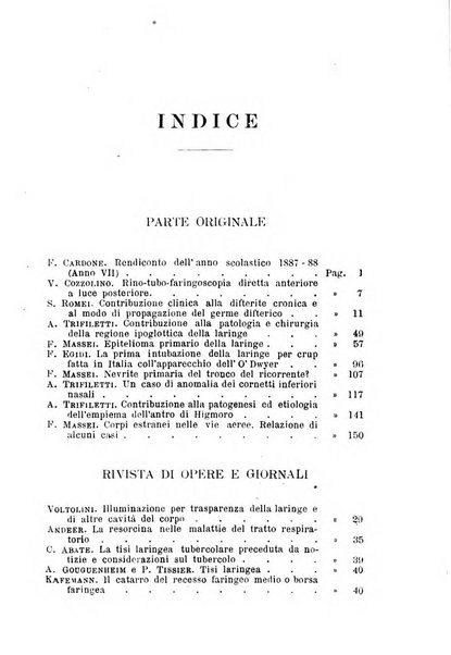 Archivii italiani di laringologia periodico trimestrale