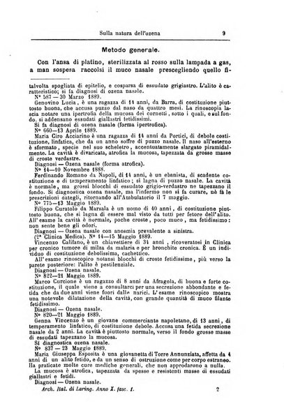 Archivii italiani di laringologia periodico trimestrale