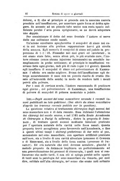 Archivii italiani di laringologia periodico trimestrale