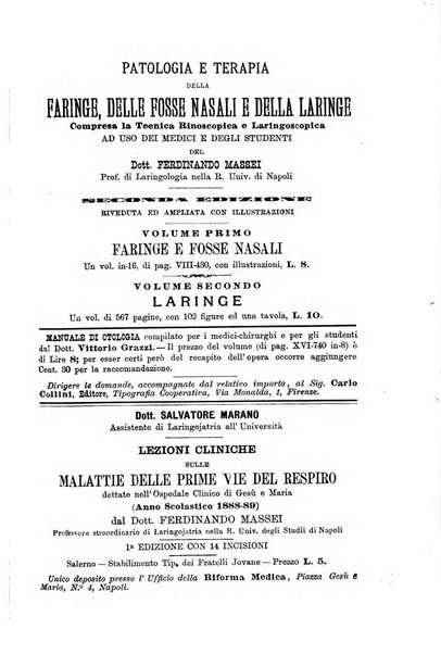 Archivii italiani di laringologia periodico trimestrale