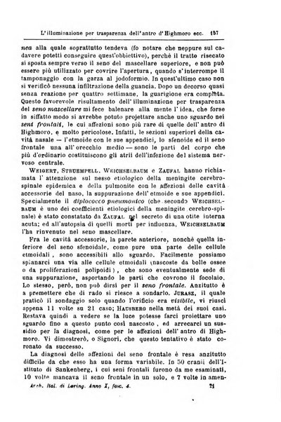 Archivii italiani di laringologia periodico trimestrale