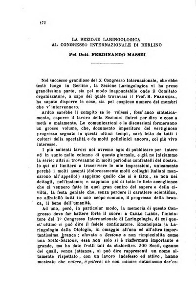 Archivii italiani di laringologia periodico trimestrale