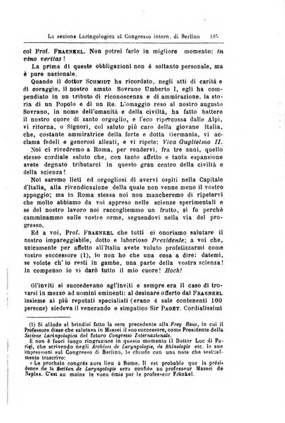 Archivii italiani di laringologia periodico trimestrale