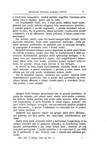 Archivii italiani di laringologia periodico trimestrale