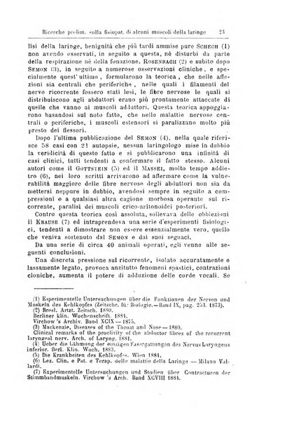 Archivii italiani di laringologia periodico trimestrale