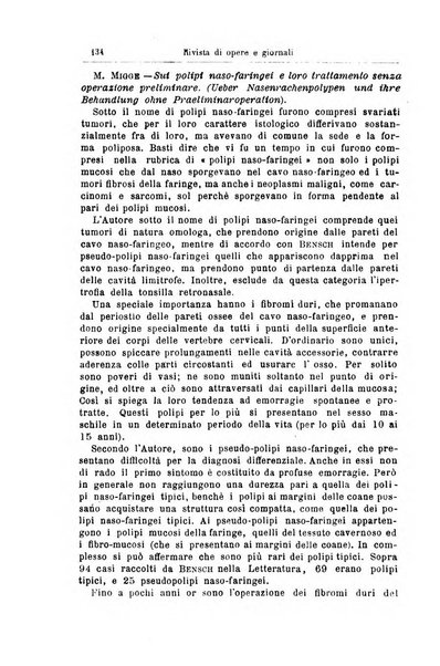 Archivii italiani di laringologia periodico trimestrale