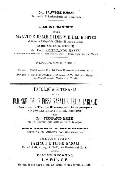 Archivii italiani di laringologia periodico trimestrale