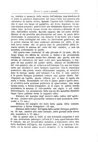 Archivii italiani di laringologia periodico trimestrale