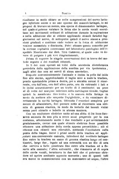 Archivii italiani di laringologia periodico trimestrale