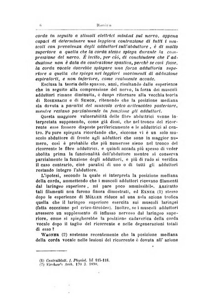 Archivii italiani di laringologia periodico trimestrale