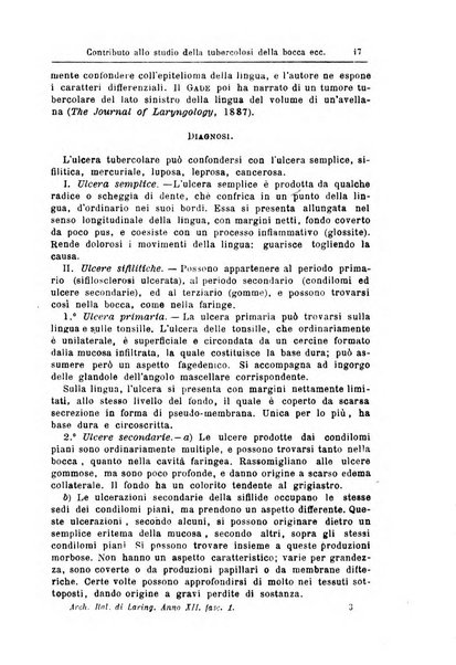 Archivii italiani di laringologia periodico trimestrale