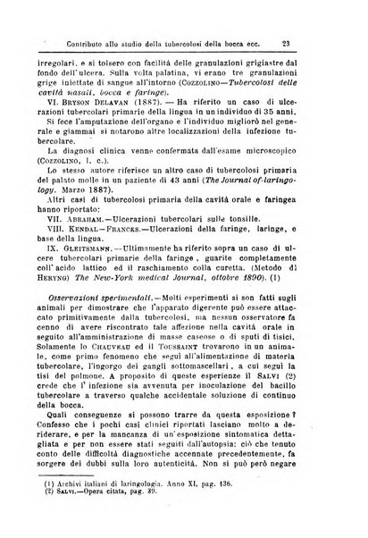 Archivii italiani di laringologia periodico trimestrale