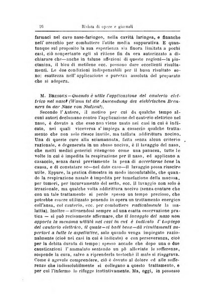 Archivii italiani di laringologia periodico trimestrale