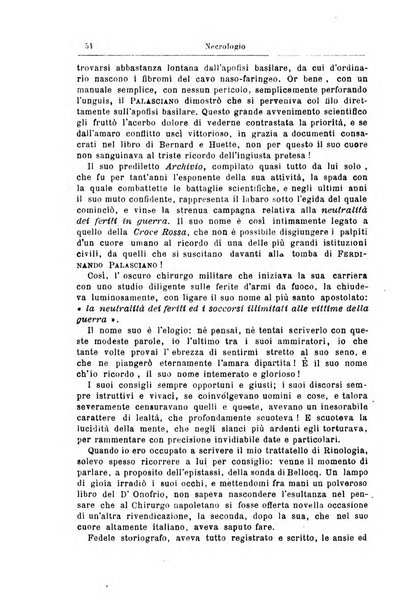 Archivii italiani di laringologia periodico trimestrale