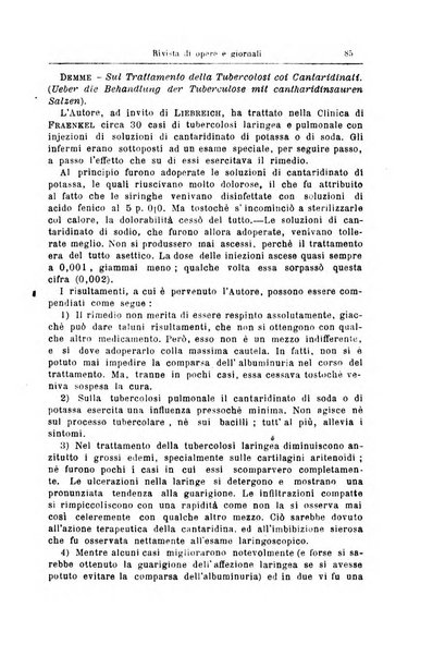 Archivii italiani di laringologia periodico trimestrale