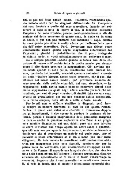 Archivii italiani di laringologia periodico trimestrale