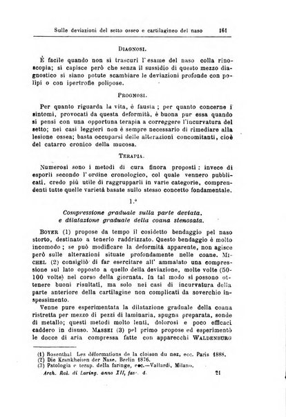 Archivii italiani di laringologia periodico trimestrale