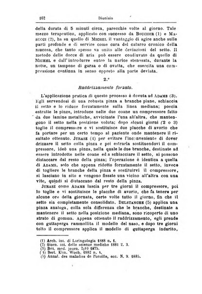 Archivii italiani di laringologia periodico trimestrale