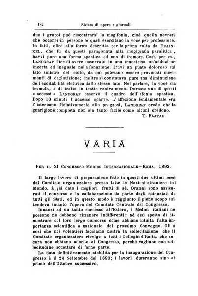 Archivii italiani di laringologia periodico trimestrale