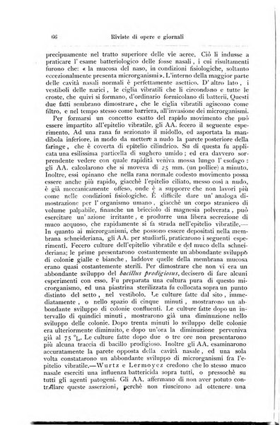 Archivii italiani di laringologia periodico trimestrale