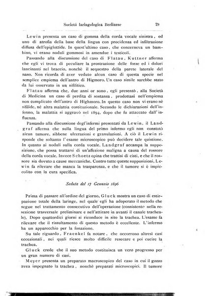 Archivii italiani di laringologia periodico trimestrale