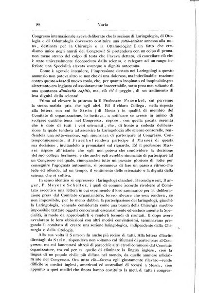 Archivii italiani di laringologia periodico trimestrale