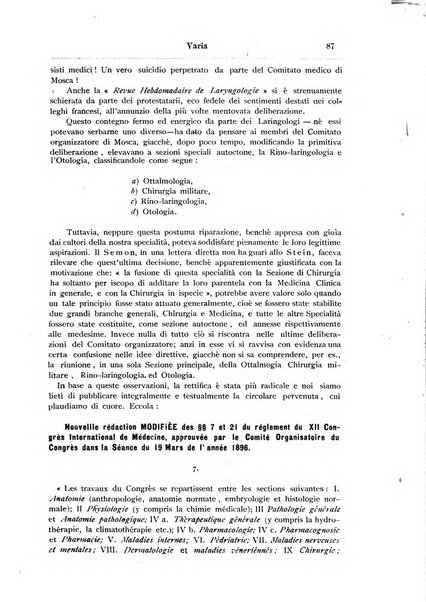 Archivii italiani di laringologia periodico trimestrale