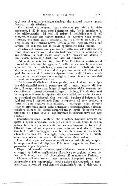 Archivii italiani di laringologia periodico trimestrale