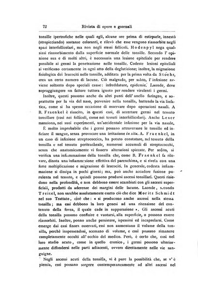 Archivii italiani di laringologia periodico trimestrale