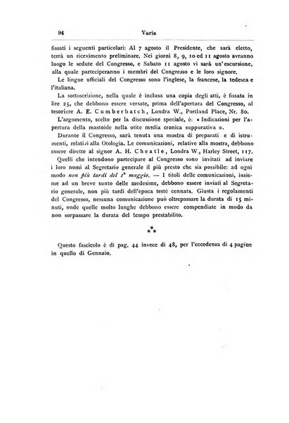 Archivii italiani di laringologia periodico trimestrale