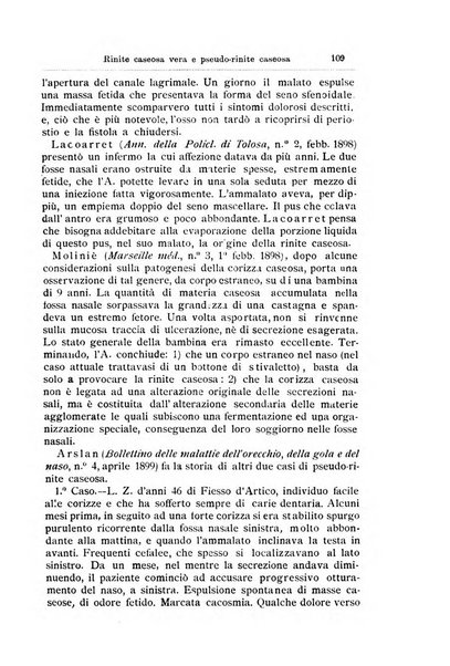 Archivii italiani di laringologia periodico trimestrale