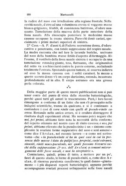 Archivii italiani di laringologia periodico trimestrale