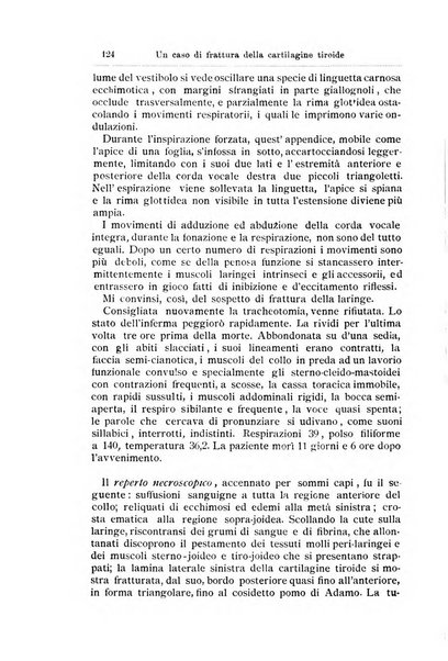 Archivii italiani di laringologia periodico trimestrale