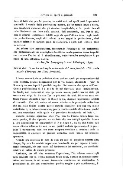 Archivii italiani di laringologia periodico trimestrale