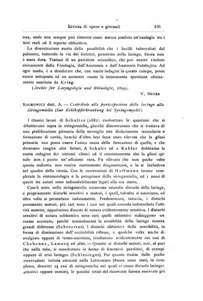 Archivii italiani di laringologia periodico trimestrale