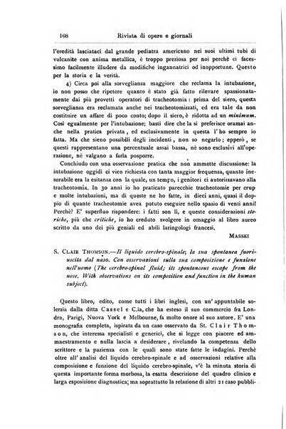 Archivii italiani di laringologia periodico trimestrale