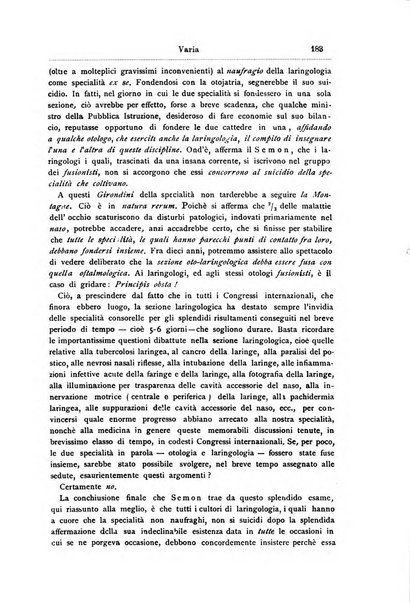 Archivii italiani di laringologia periodico trimestrale