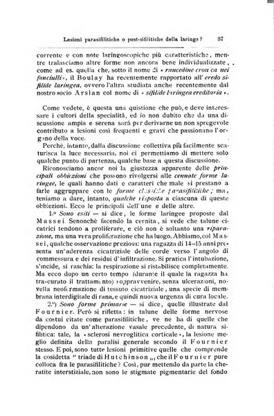 Archivii italiani di laringologia periodico trimestrale