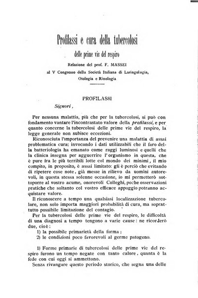 Archivii italiani di laringologia periodico trimestrale